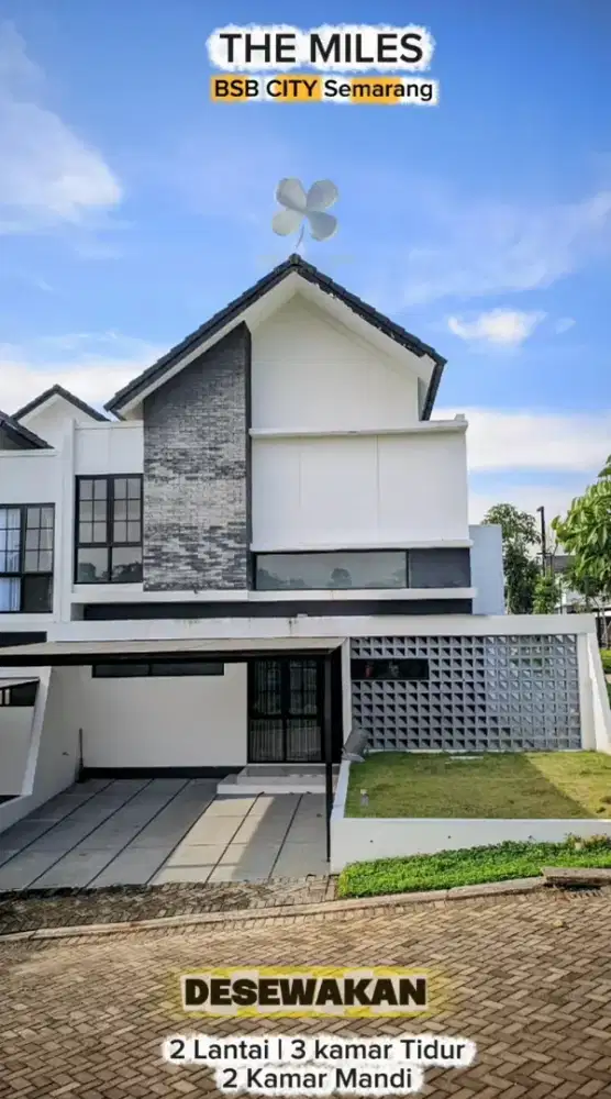 RUMAH DI SEWAKAN BANYAK PILIHAN KAWASAN BSB SEMARANG