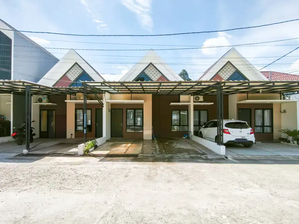 Rumah SHM 2 Carport 5 Menit ke Terminal Sawangan Dibantu KPR J-31716