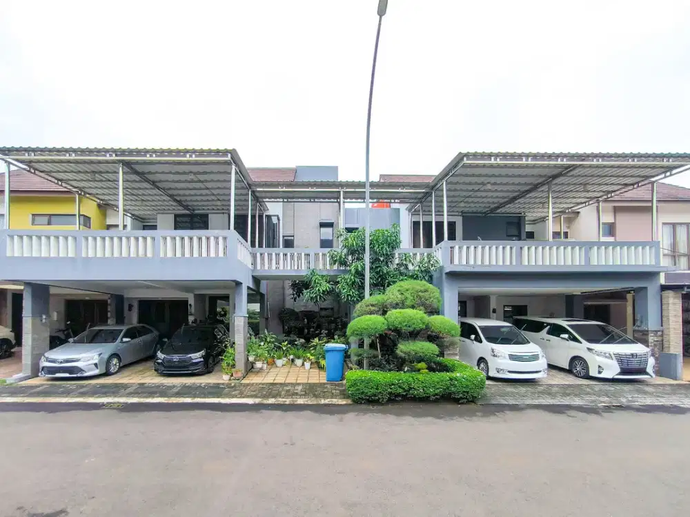 Rumah Luas 4 Carport 7 Menit ke The Breeze BSD City Siap KPR J-31445
