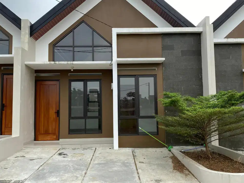 Rumah 1 lantai siap huni dekat stasiun rawabuntu dan pintu tol