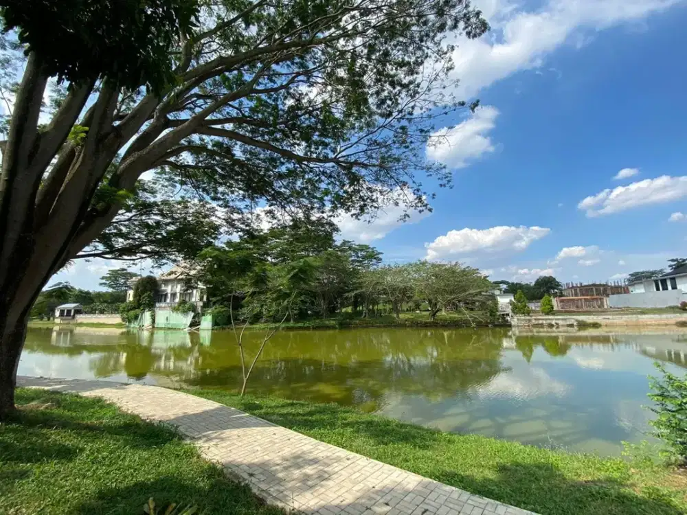 Kavling Premium View Danau di Telaga Biru Utama Alsut