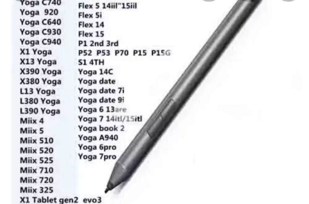 Pencil laptop lenovo