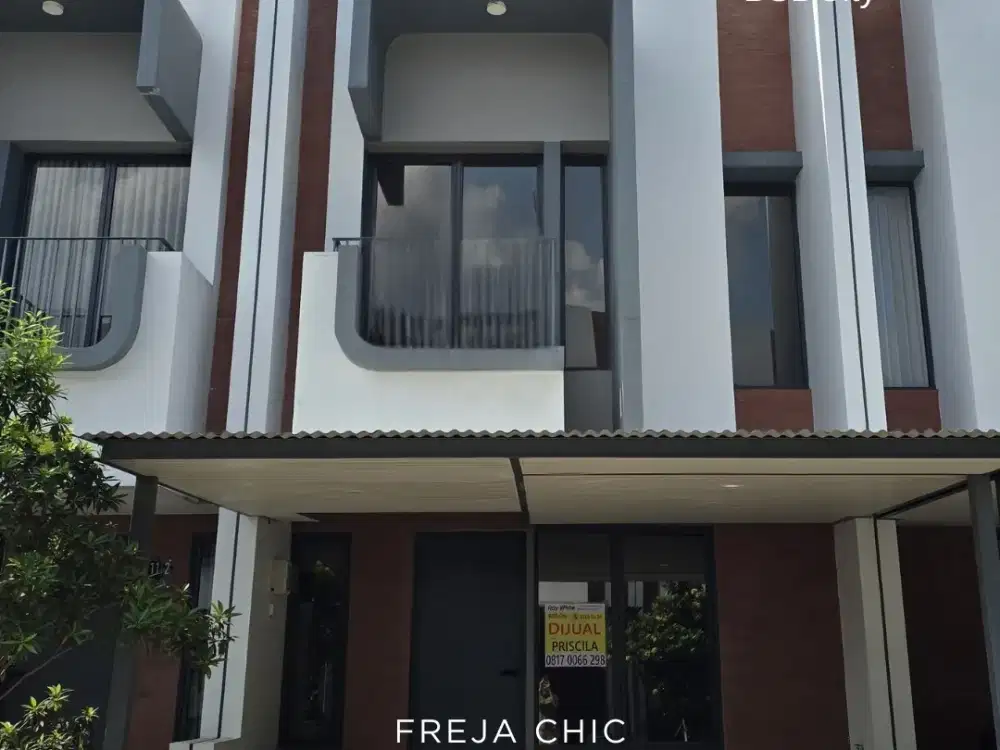 TURUN HARGA, Rumah Full Furnished di FREJA BSD CITY, dekat TOL