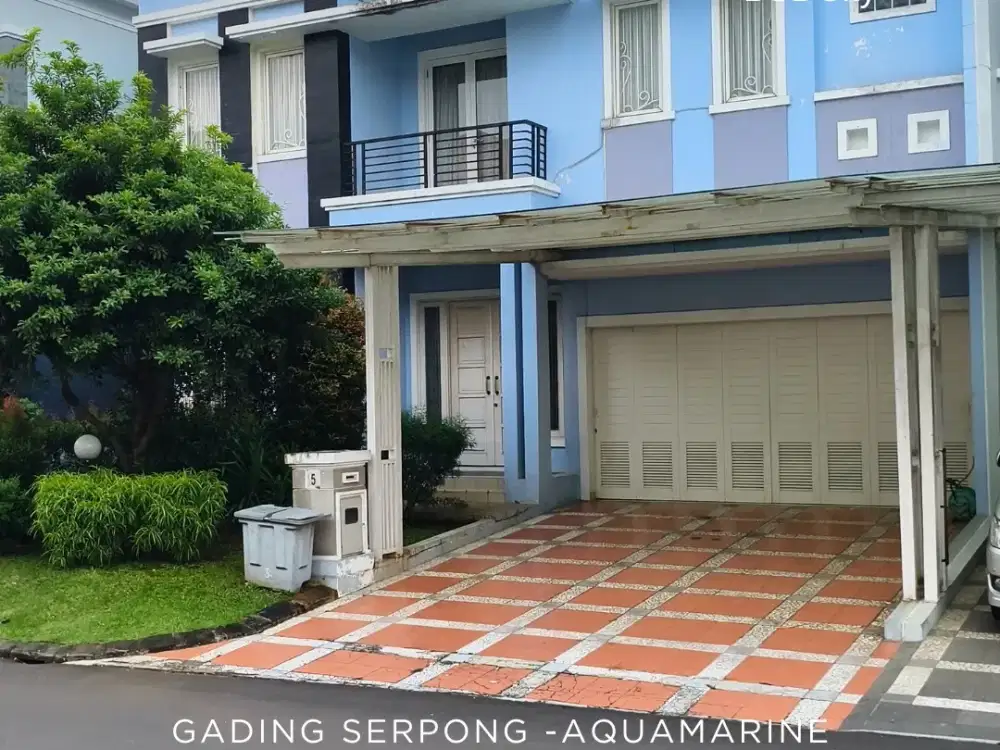 Rumah di PHG Gading serpong hanya Jalan kaki 2 menit ke lapangan Golf