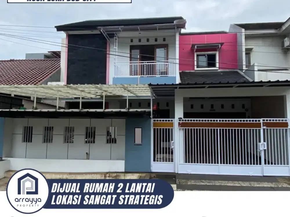 RUMAH 2 LANTAI DI JALAN BOULEVARD DI NUSALOKA BSD