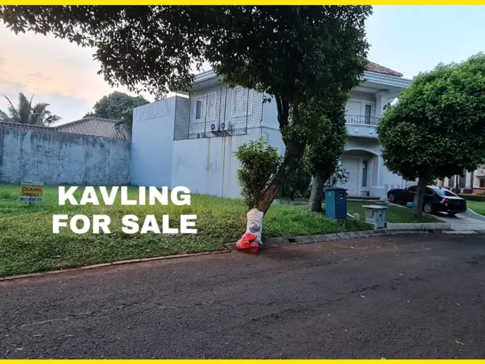 Kavling badan Taman Giri Loka BSD City, harga murah