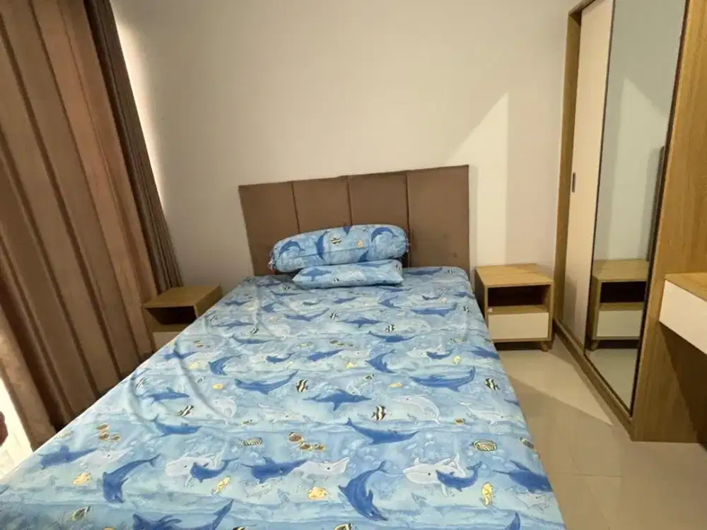 Sewa Apartemen Studio Universitas Ciputra Surabaya Denver Bagus Bersih