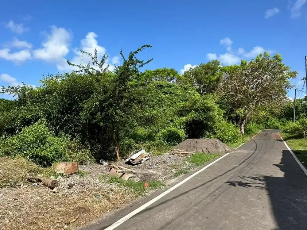 Dijual Tanah 59,5 Are View GWK Di Jalan Bingin Sari II Jimbaran