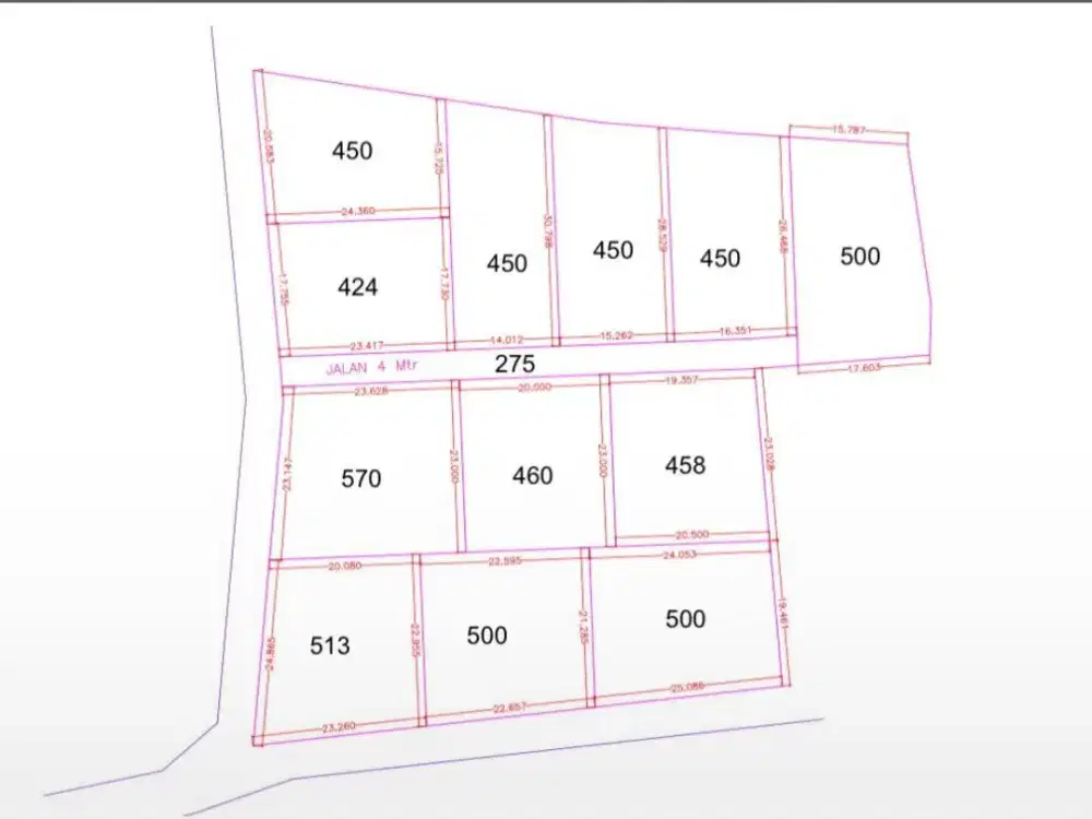 Land for rent located at Mertasari Sanur Beach