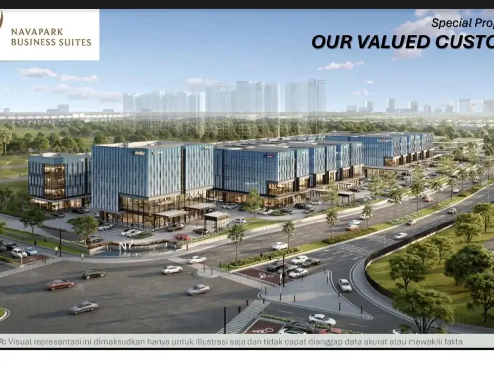 Di Jual Navapark Business Suite tepat di Pusat Jantung BSD City