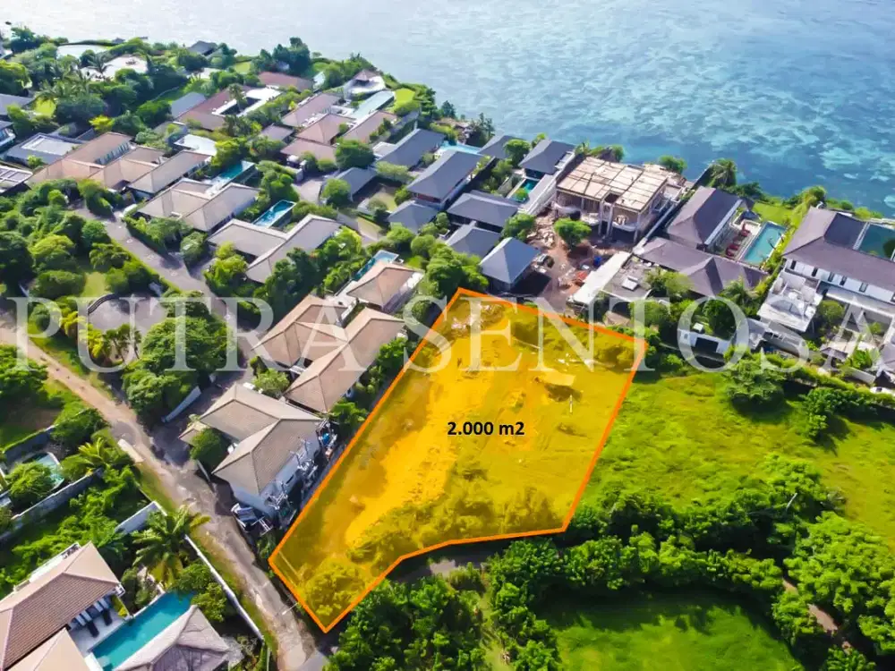 TANAH PANTAI PANDAWA DEPAN VILLA AWANG HOTMAN PARIS