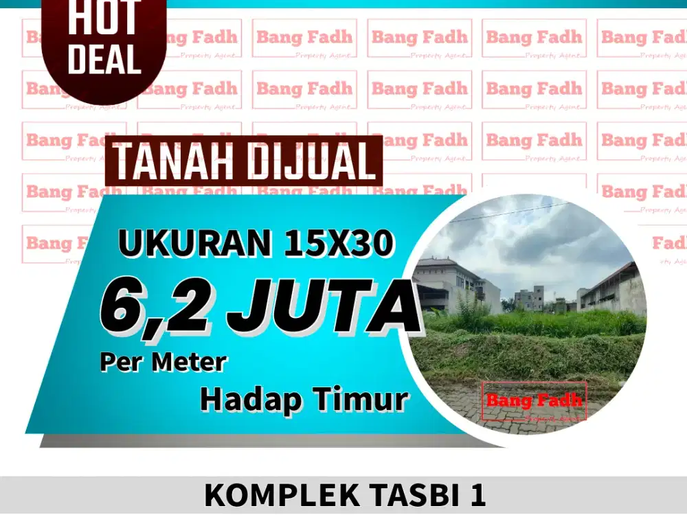 Kavling siap bangun komplek Tasbi 1 / tasbih 1