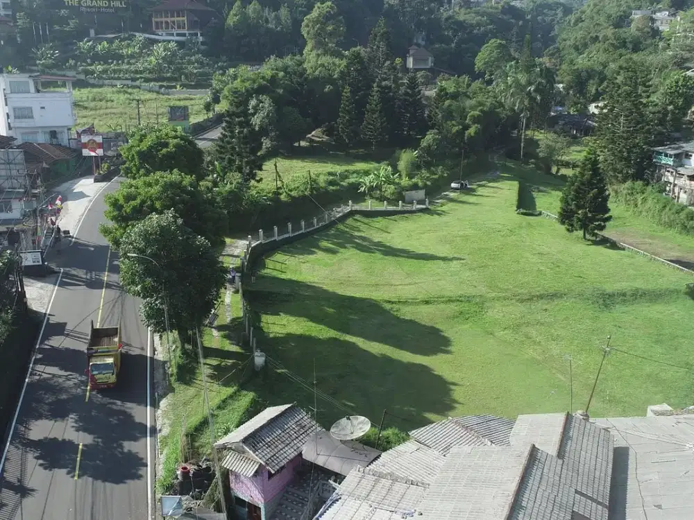 Tanah Dijual Cepat di Jalan Raya Puncak Bogor
