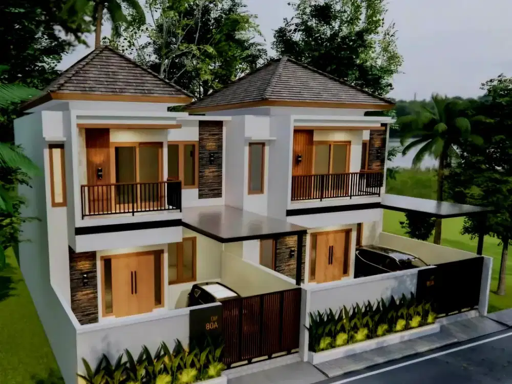 RUMAH MODERN 2 LANTAI DEKAT PUSPEM BADUNG SEMPIDI BALI