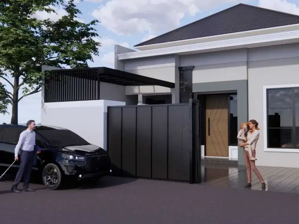 Dijual Rumah Baru Bagus Gress Minimalis Manyar Jaya Surabaya