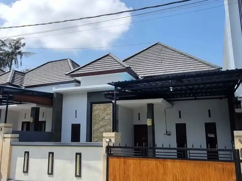 RUMAH BARU 3 KAMAR TIDUR DEKAT PUSPEM SEMPIDI BADUNG BALI