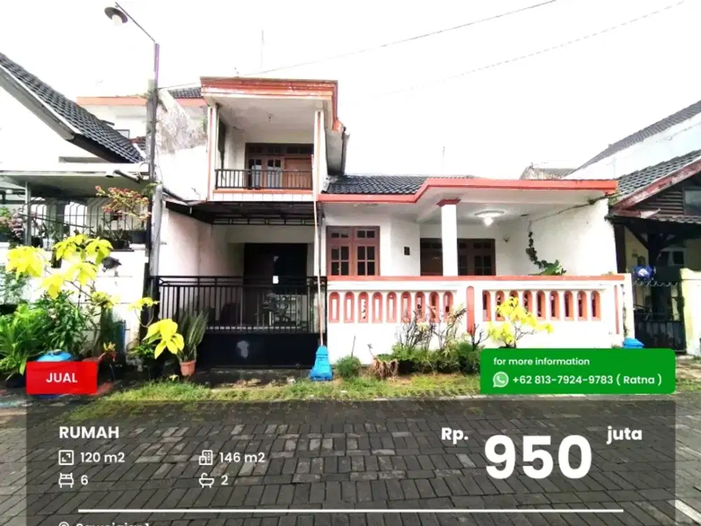 Rumah siap huni Sawojajar 1