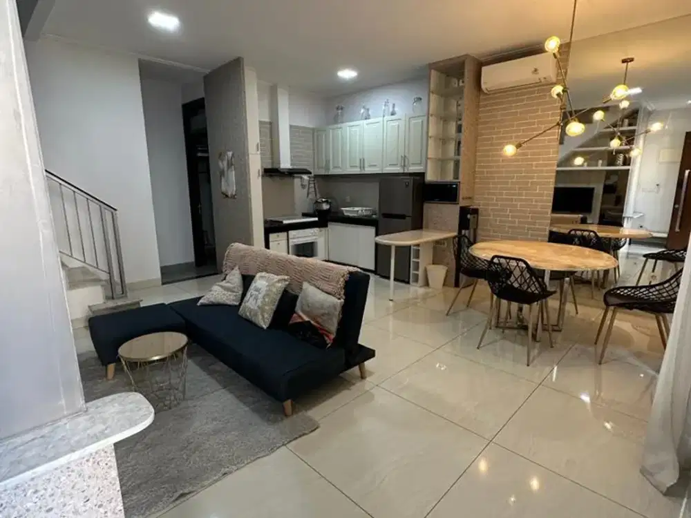 Sewa Murah Rumah siap huni 6x12.5 3 Kamar Golf Island Bagus