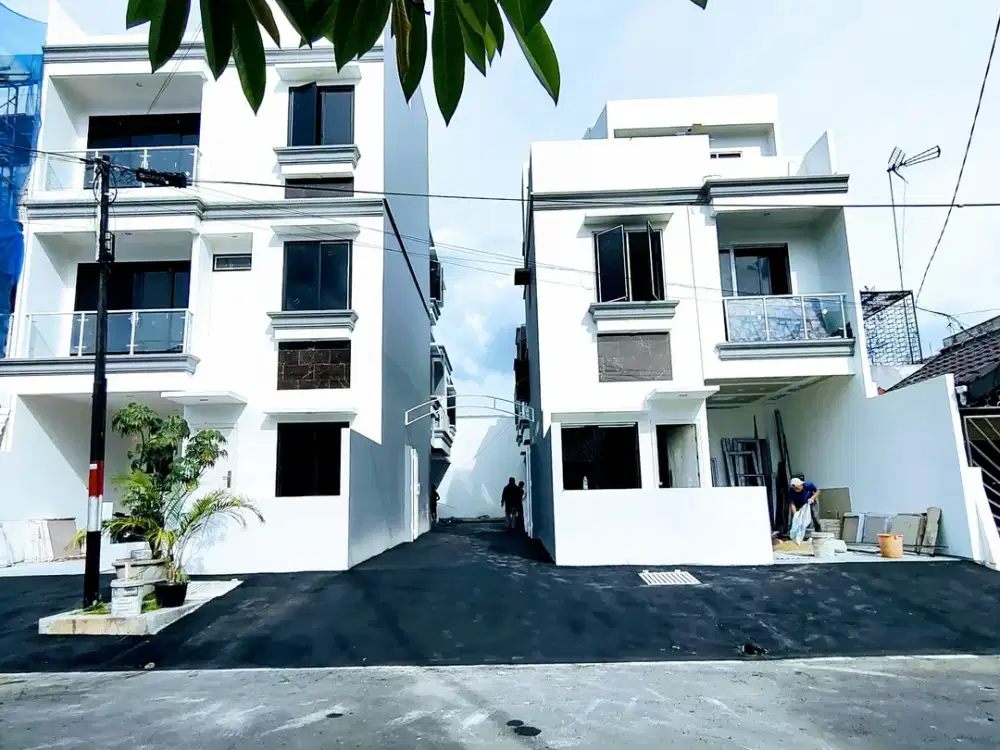 Dijual Rumah Baru Minimalis Modern 3 Lt di Setia Budi Jakarta Selatan