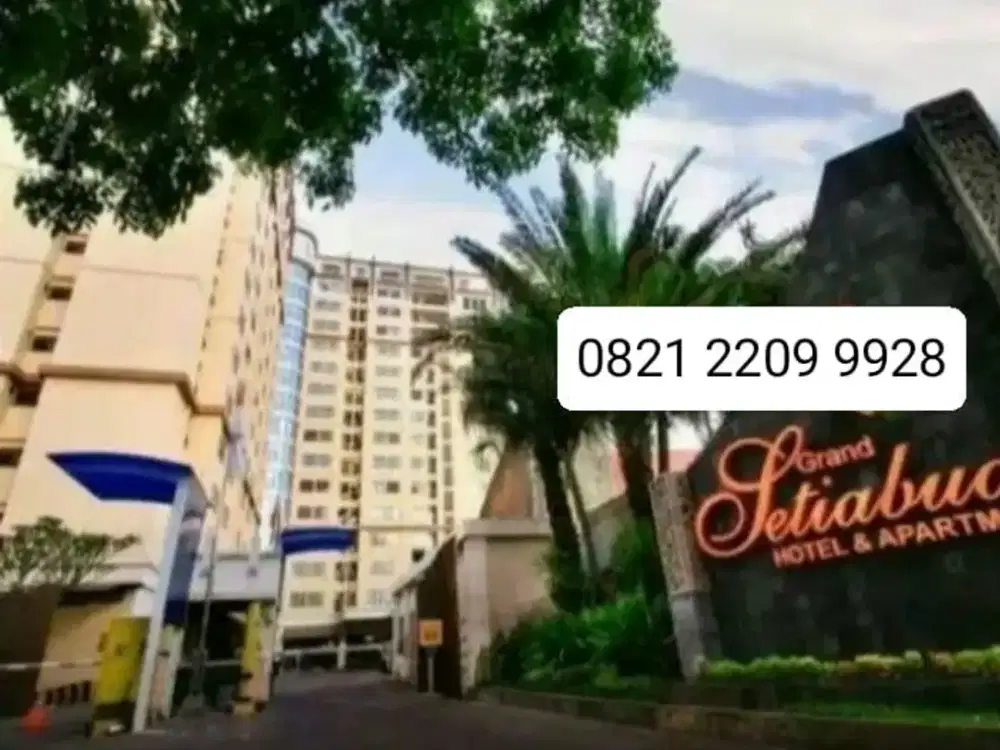 Apartemen Grand Setiabudi Bandung disewakan bulanan full furnished