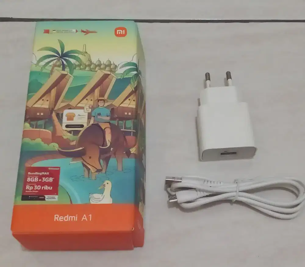 Redmi A1 Black - 3 / 32 Gb - Fullset - NO MINUS