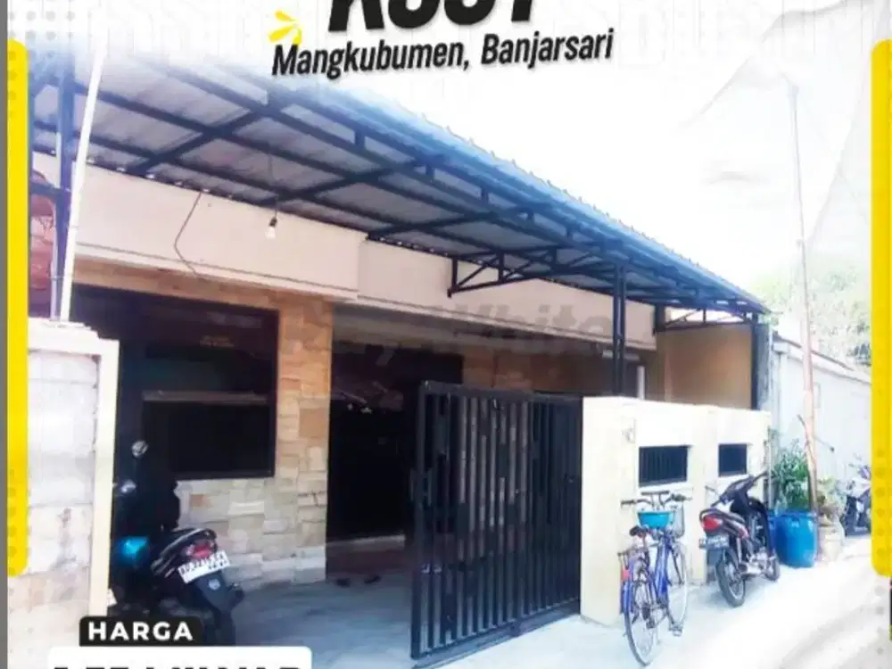 Dijual Rumah Kos Mangkubumen Banjarsari Solo Lokasi Strategis