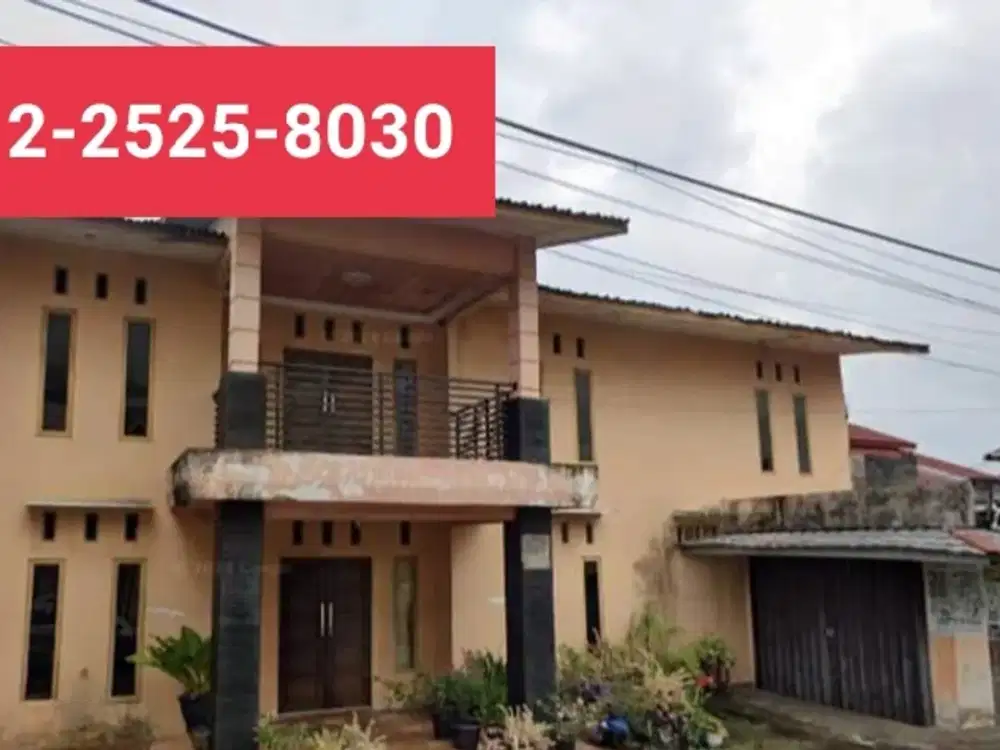 MURAH Rumah kost 10kamar di sungai Jawi Pontianak kota SME