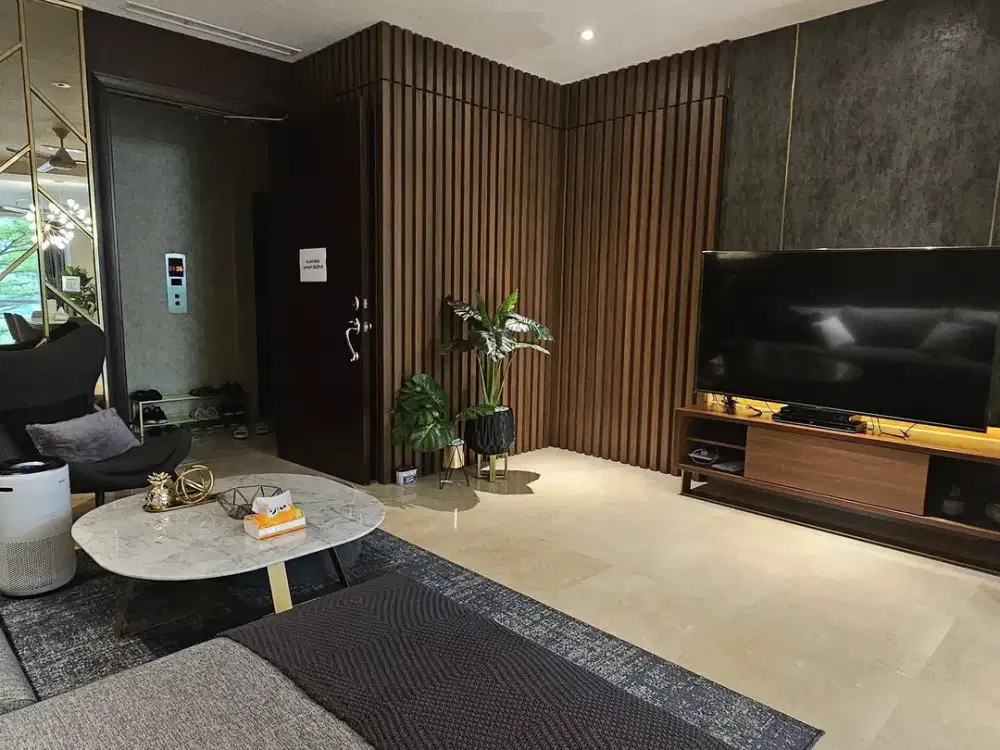 TERMURAH! Dijual Apartemen Pakubuwono View - 2 BR, Furnish, Sertifikat