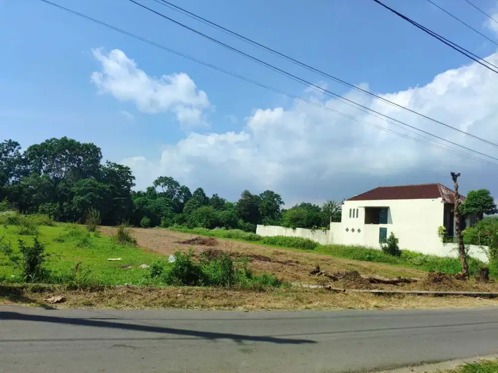 Dkt Kampus UGM Cocok Bangun Kost/Hunian Tanah Trihanggo Harga Nego