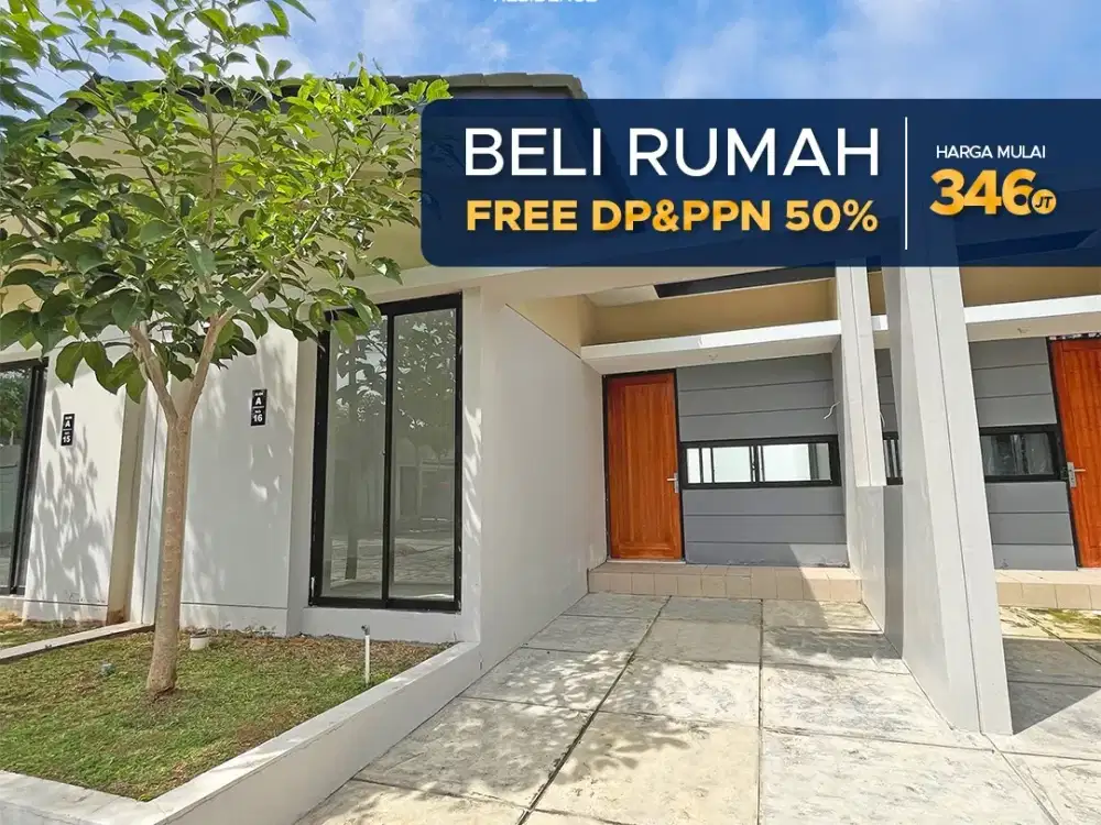 Beli Rumah Luas 102m² di pusat kota Serang Tanpa DP Cuma 379 Juta