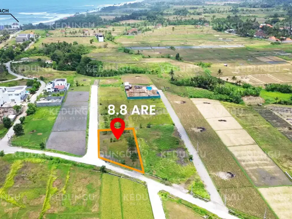 Freehold Land in Kedungu, 750 Meters from Kedungu Beach