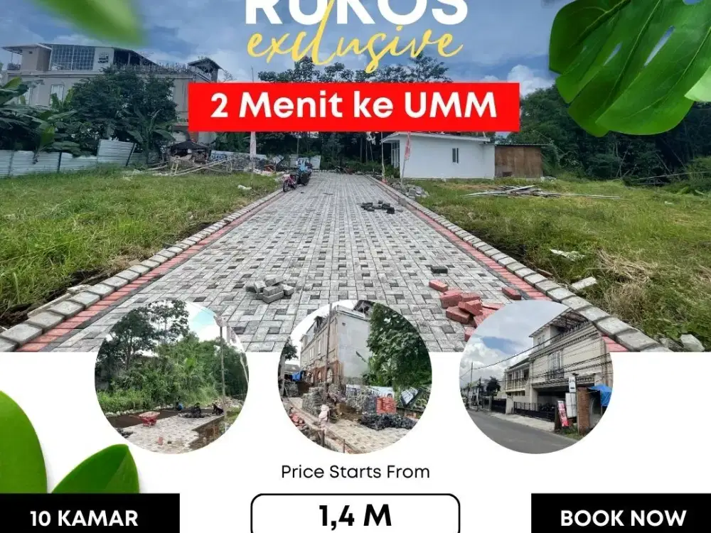 Rumah Kost Inden Bangun Super Strategis 2 Menit UMM Kota Malang