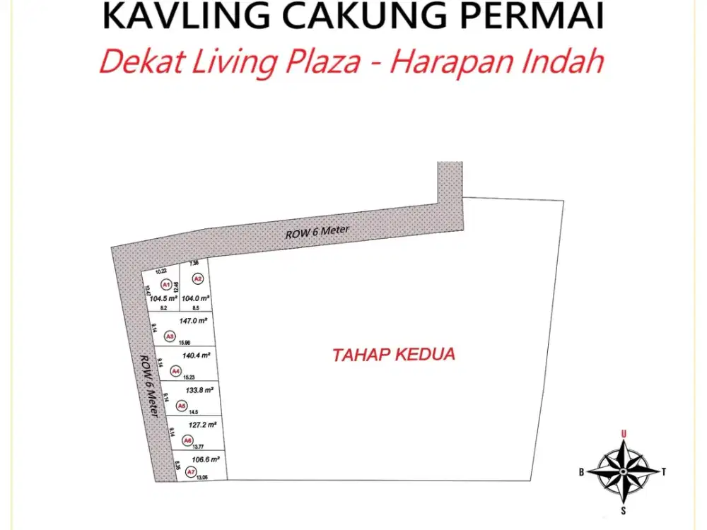 Layak Hunian & Investasi, Kavling SHM Cakung Permai, Jakarta