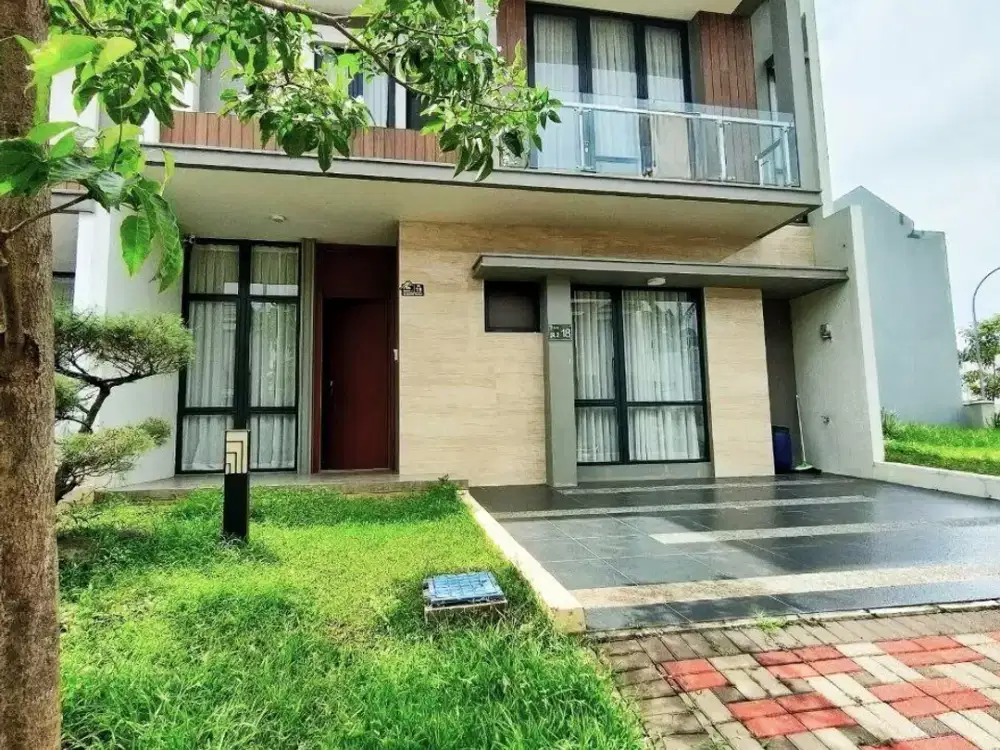 DD291 Rumah Modern Bagus 162 m2 Cluster Kota Wisata Cibubur