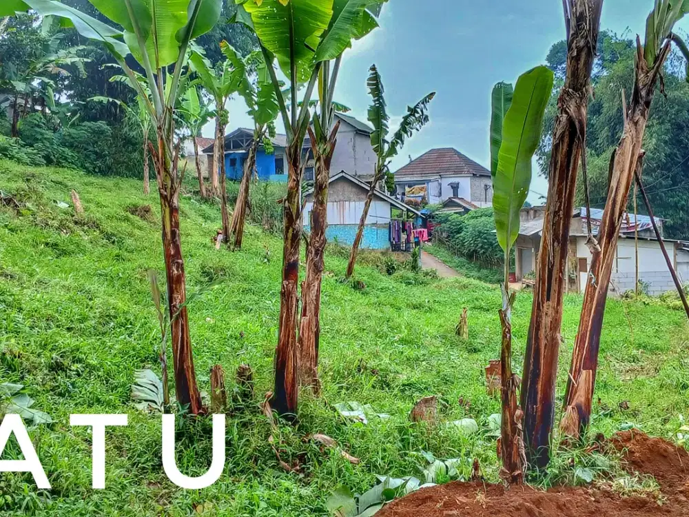 Dijual tanah matang pinggir jalan strategis dekat kota