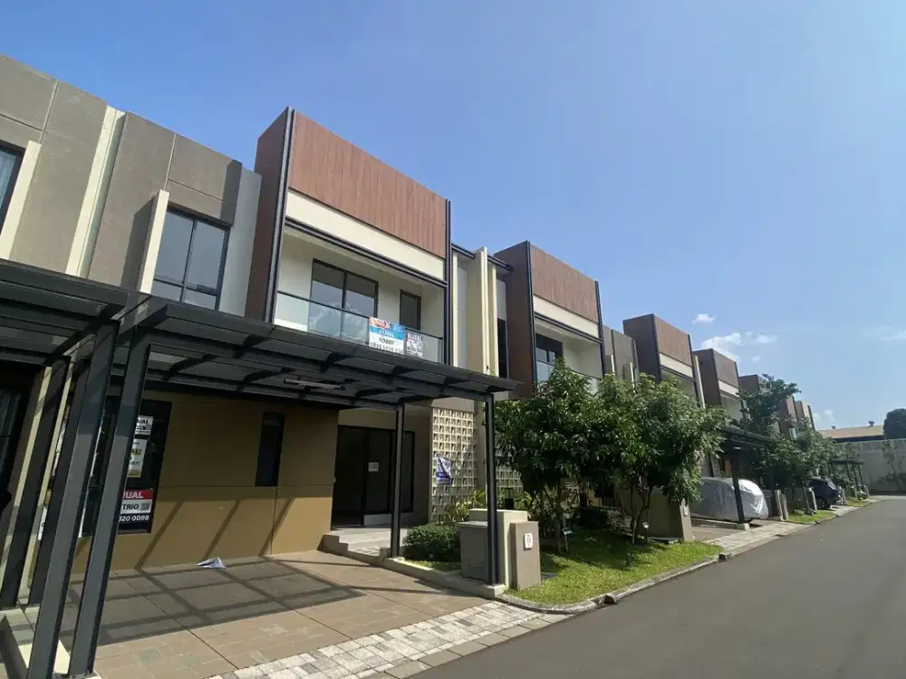 JUAL MODAL RUMAH MODERN MINIMALIS DI CARSON GADING SERPONG