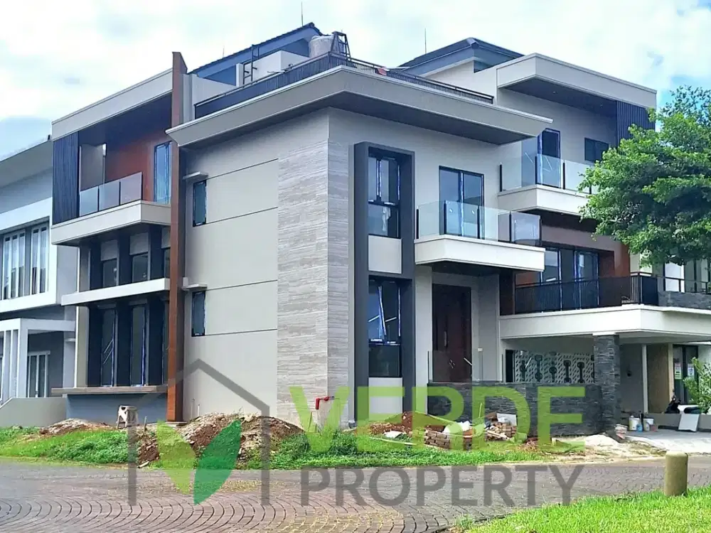 Dijual Rumah Bangun Mandiri Baru The Eminent Cluster llustria BSD City