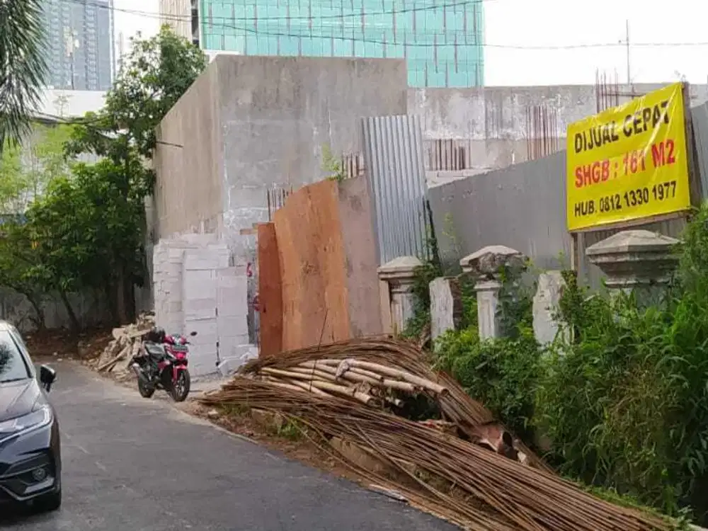 Jual Cepat Tanah Cempaka Putih, Zona Komersil, Bisa Dibangun 16 Lantai