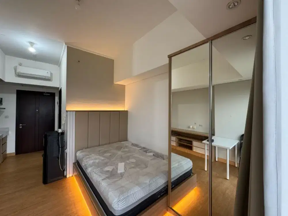 Sewa Apartemen Casa De Parco Studio Siap Huni Furnished Bsd