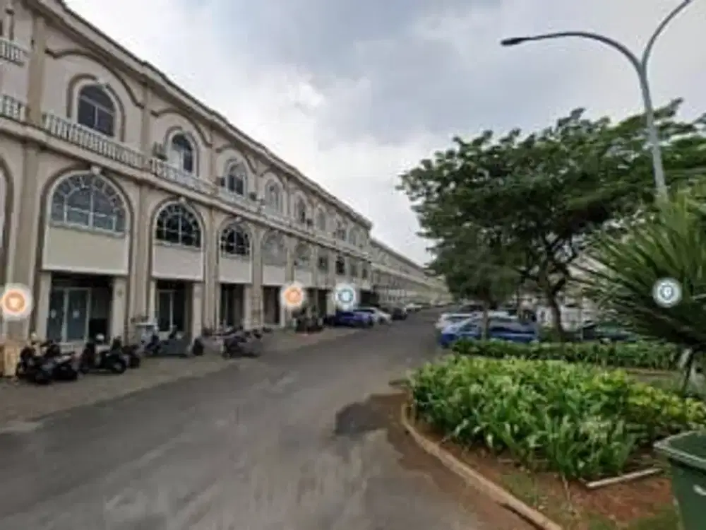 P 08.24 Dijual Ruko Gandeng 2 di Food City Green Lake City View Danau
