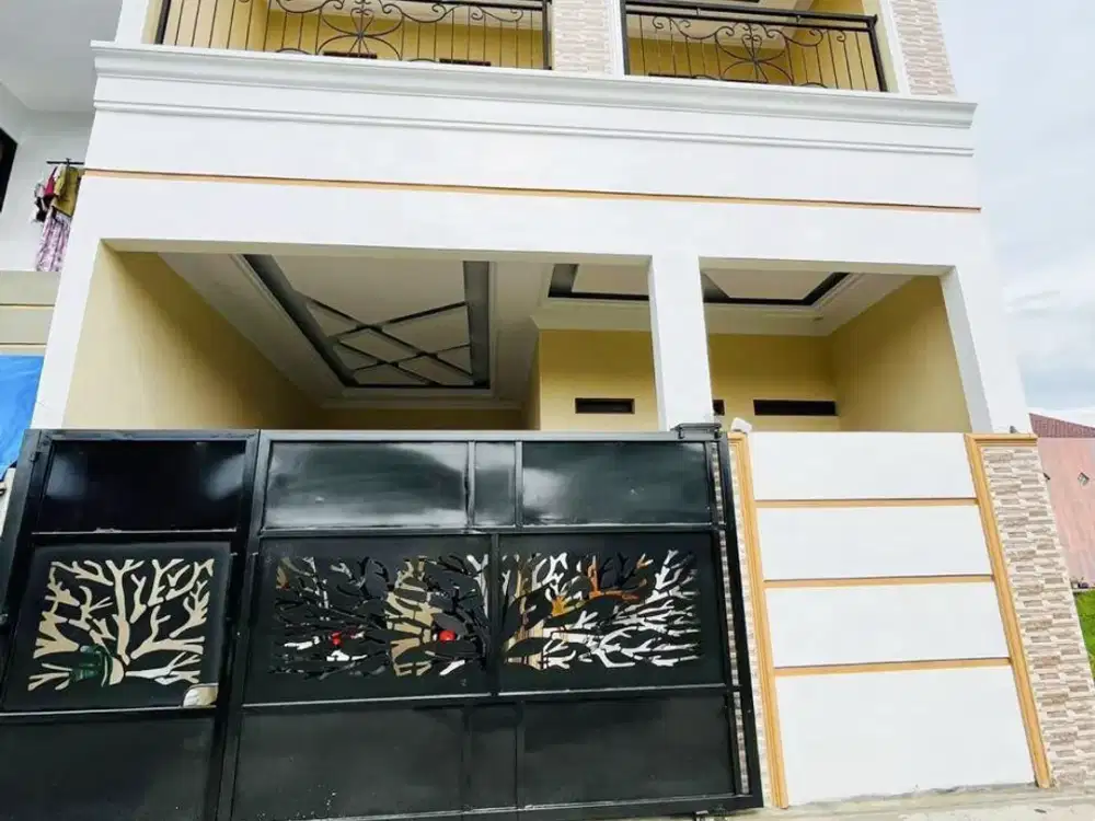 JUAL CEPAT Rumah Baru Semi Furnish Dekat Konimex