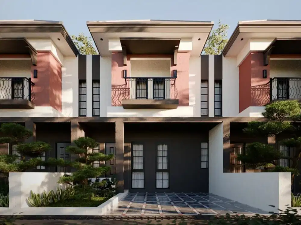 Rumah Modern Minimalis, Siap Huni Strategis bebas Banjir