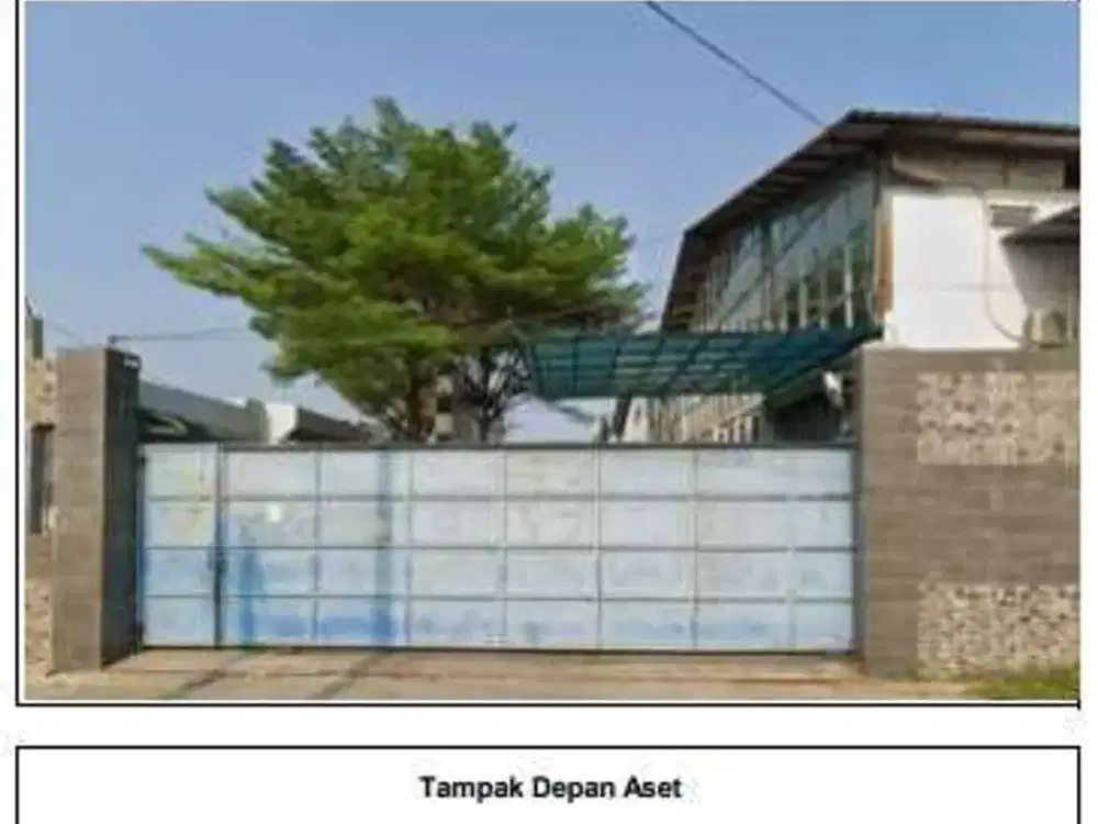 GUDANG MURAH DI JALAN PIPA GAS TANGERANG