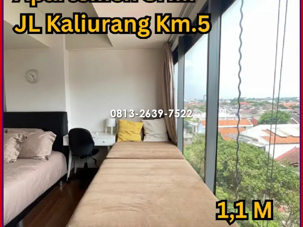 Full Furnish Apartemen di Jl Kaliurang km5 View Merapi