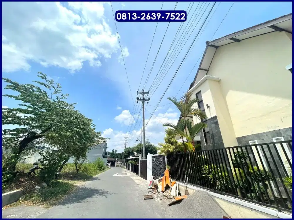 Siap akad, tanah dekat polda depok condongcatur, balik nama Tanah Strategis Dekat Kampus UGM kaliurang