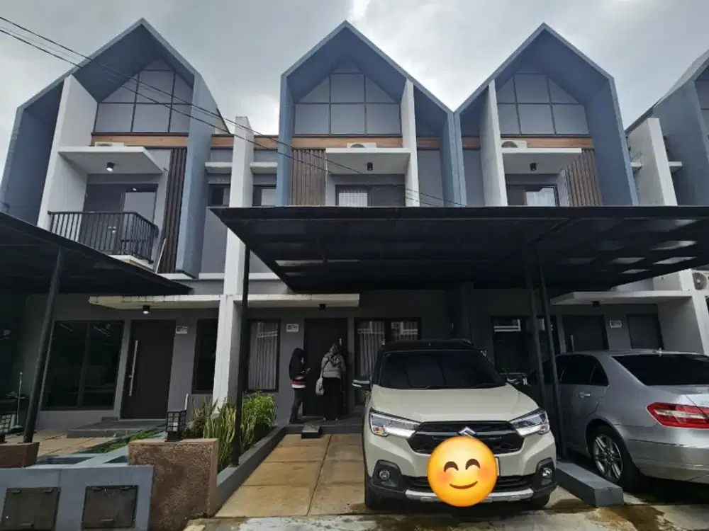 Rumah 2 lantai tanah 5x17 meter di jual murah dibawah harga  pasar