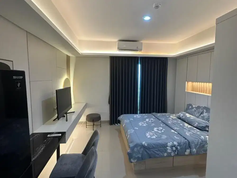 DISEWAKAN APARTEMEN EMBARCADERO BINTARO 1 BEDROOM FULL FURNISH
