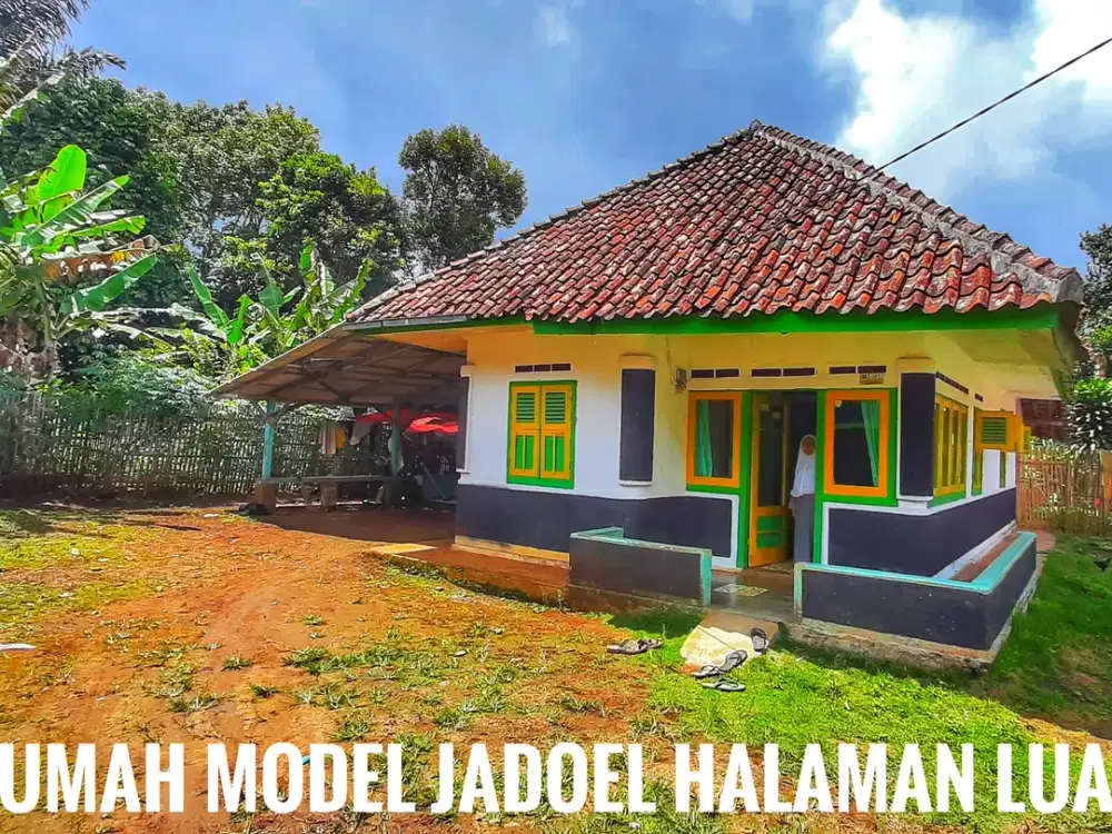 Dijual rumah klasik tanah luas masuk mobil akses mudah Bocimi