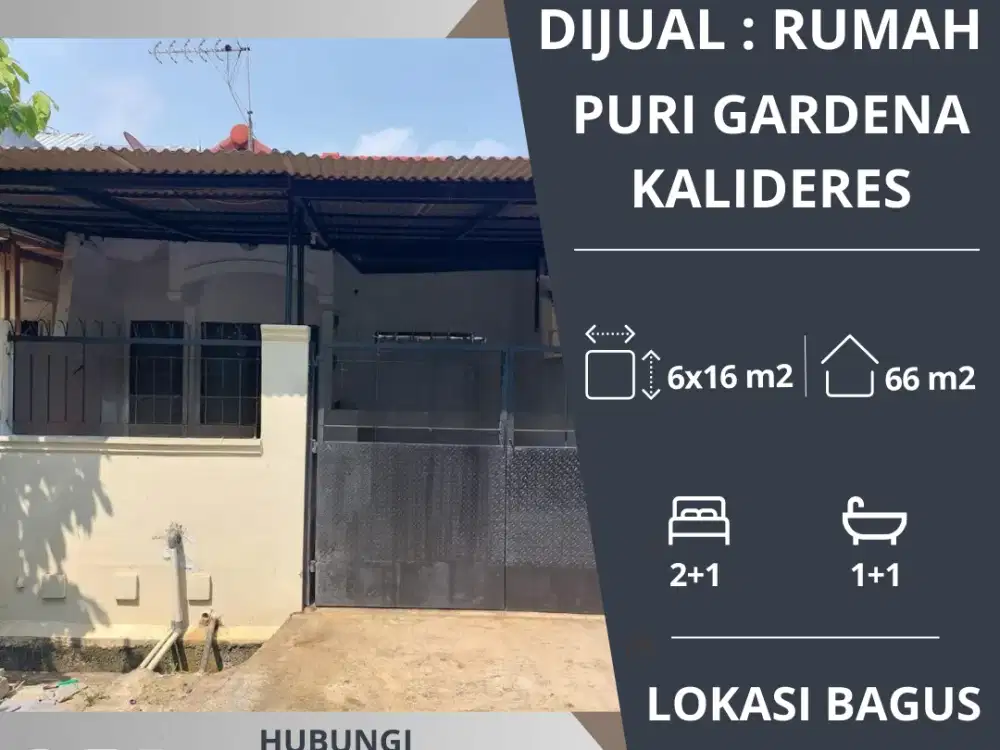 DIJUAL : Rumah di Puri Gardena,Kalideres, Jakarta Barat