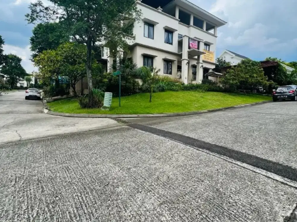 Rumah Hoek 2 lantai Strategis , Cluster terdepan di Sentul City